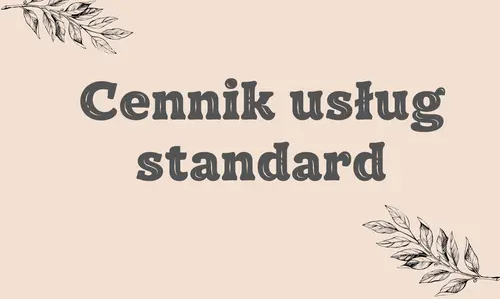 cennik uslug standard 2